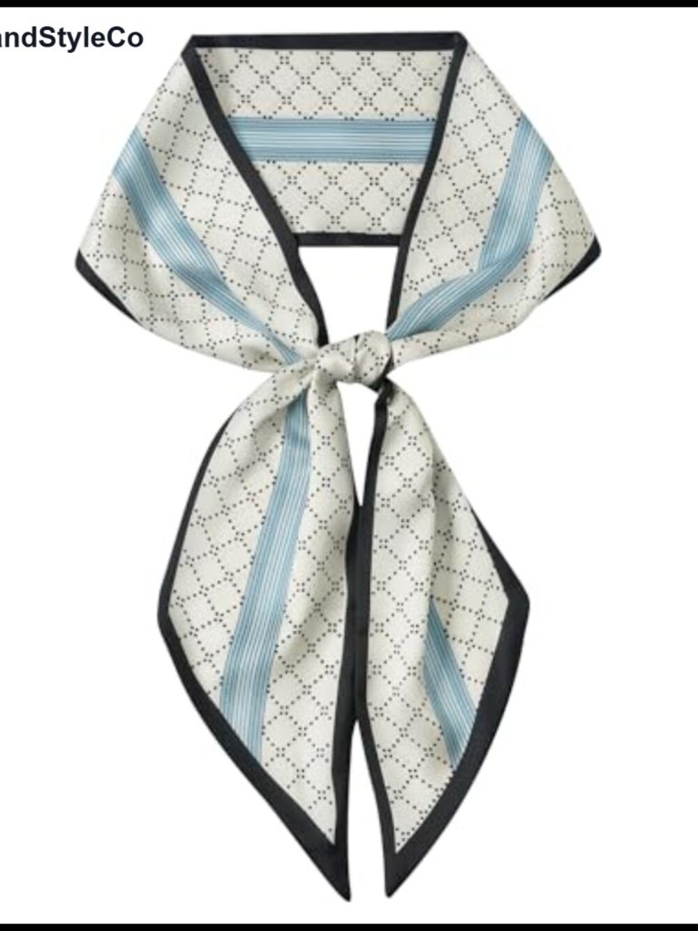 Silky Satin Skinny Scarf 57x5.5 Long Thin Ribbon Hair Neck Wrap